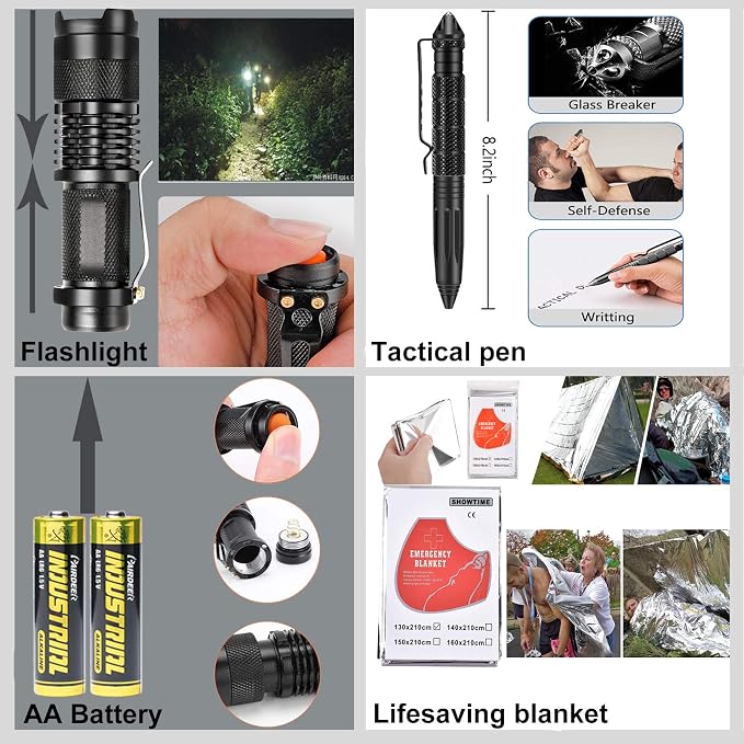 Gifts for Men Dad Him Birthday Christmas Fathers Day, Cool Gadget/Survival Gear - Image 6