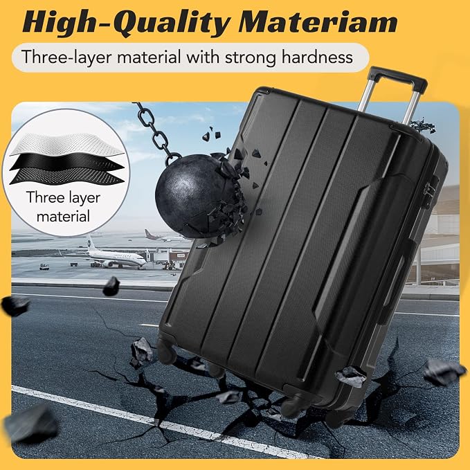 Merax Luggage Sets of 2 Suitcases - Image 5