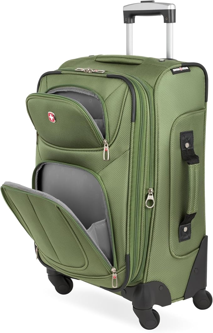 SwissGear Sion Softside Expandable Luggage, Carry-On 21-Inch - Image 7