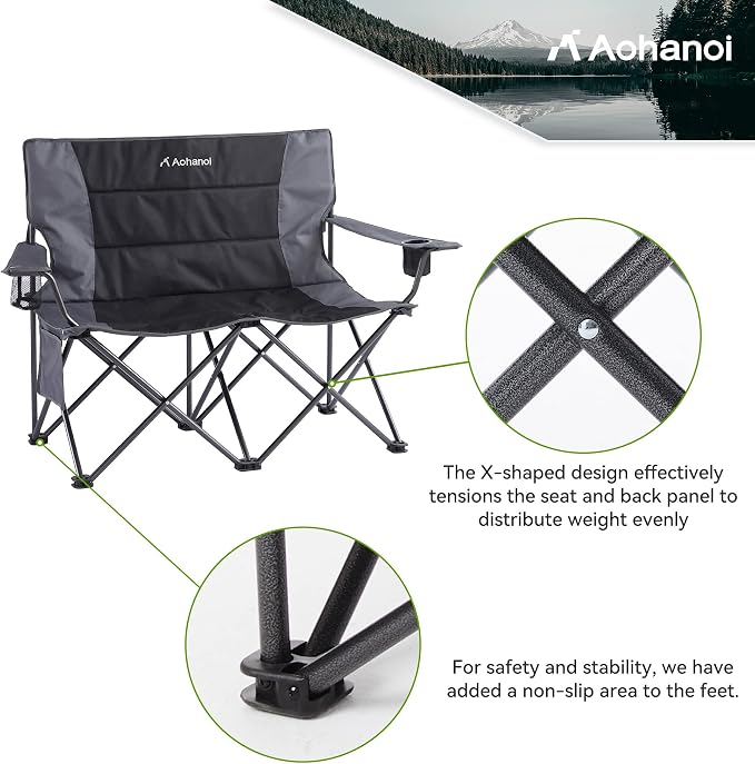 Oversized Double Camping Chairs - Image 6