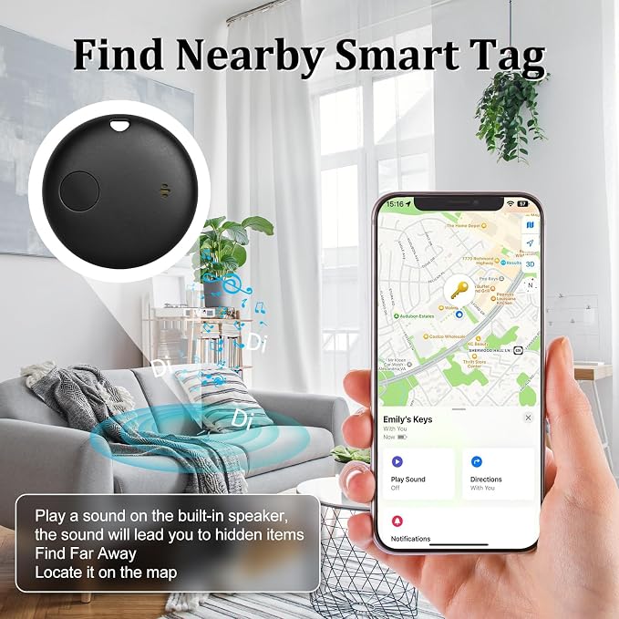 Geevon Smart tag-4 Pack Bluetooth Tracker Work - Image 3