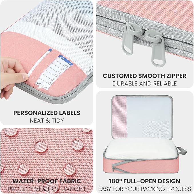 8 Set/6 Set/4 Set Compression Packing Cubes - Image 6