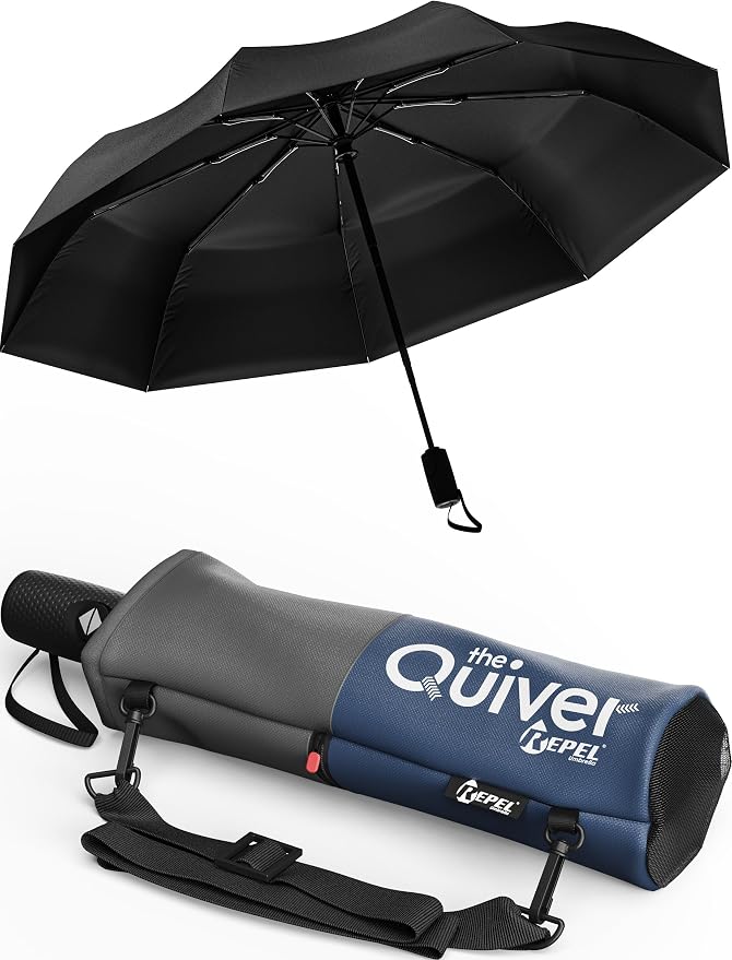 REPEL Windproof Travel Umbrella by RepelUmbrella