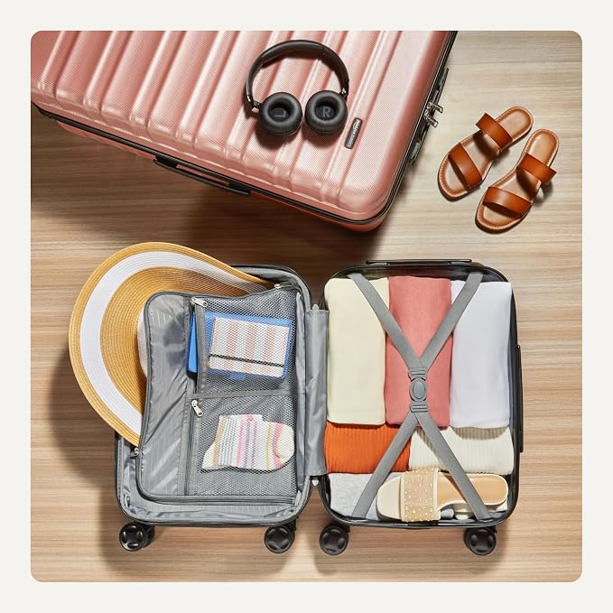 Amazon Basics 2-Piece Set, Hardshell Suitcases - Image 4