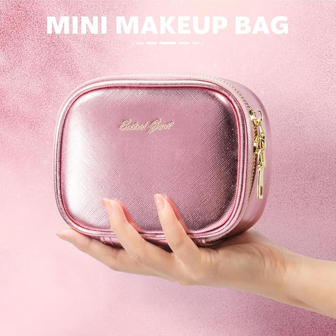 Small Makeup Bag Travel Train Case - Image 5