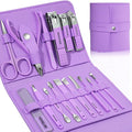 Manicure Set Professional Nail Clippers Pedicure Kit by Leipple
