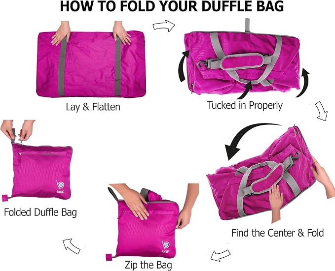Bago Big XXL Foldable Duffel Bags - Image 8