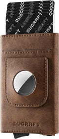 DUGRAFT Pop Up Wallet with AirTag Holder, RFID Blocking Air Tag Wallet with by DUGRAFT