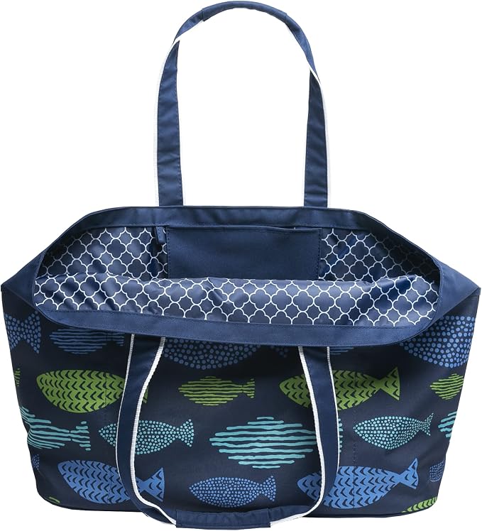 geckobrands Oversized Beach Tote – Large and Stylish Beach Bag - Image 3