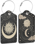 Boho Crescent Moon and Sun by DEMACYA