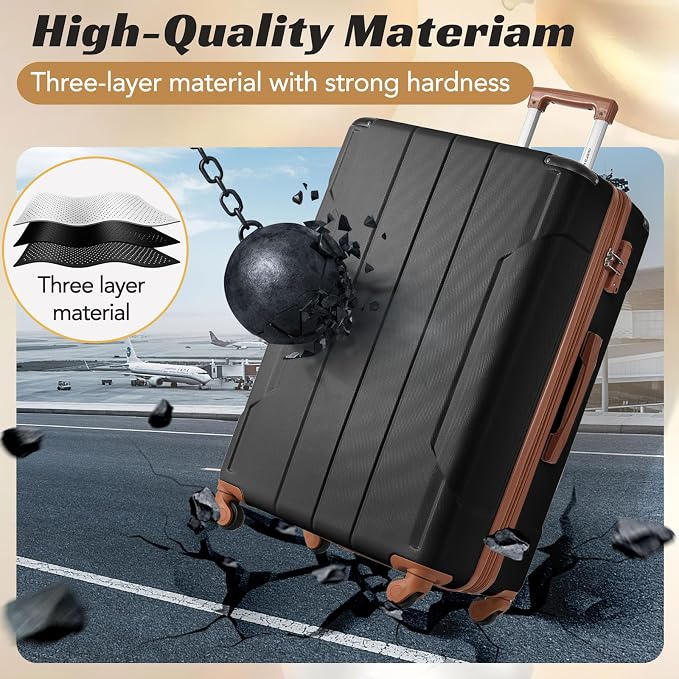 Merax Luggage Sets 2 Piece Suitcases - Image 8