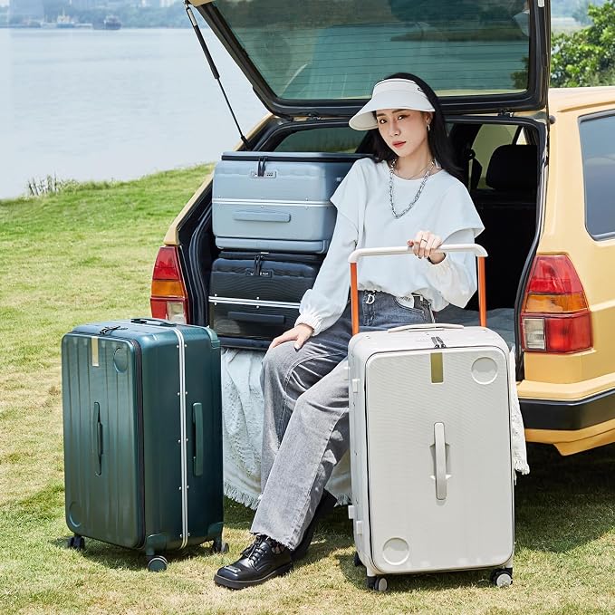 Hanke Multifunctional 26 Inch Hard Shell Suitcases - Image 9