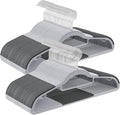 SONGMICS Pack of 60 Coat Hangers, Space-Saving Plastic Clothes Hangers by SONGMICSbySONGMICSHOME