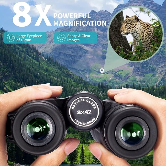 Gosky 8x42 Roof Prism Binoculars - Image 3