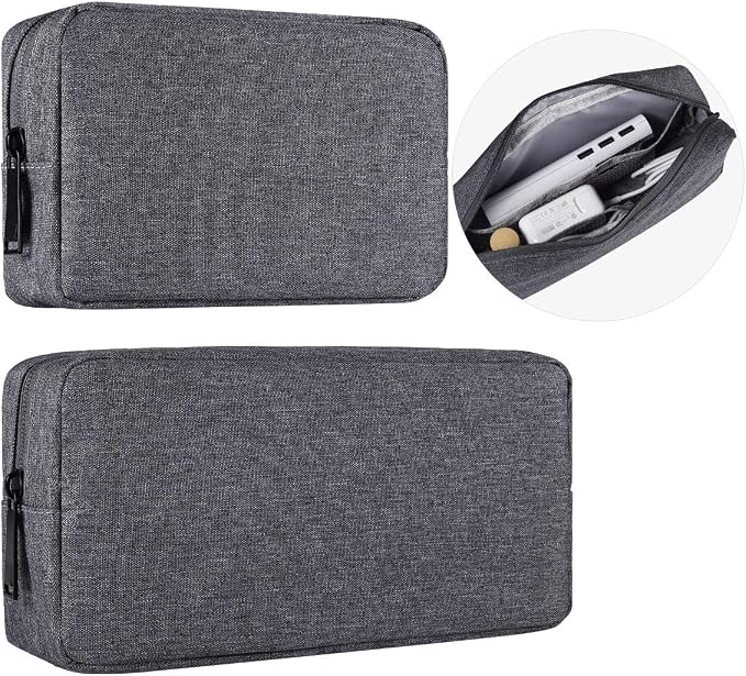 Universal Electronics Accessories Carrying Case, Cosmetic Bag, Cable Organizer by imComor