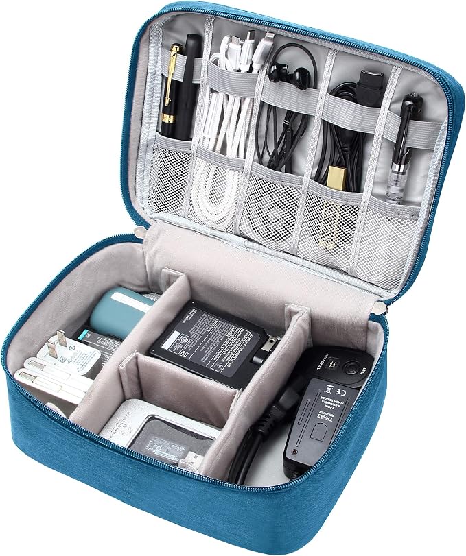 VOCUS Electronics Organizer Travel Cable Organizer Bag - Image 2