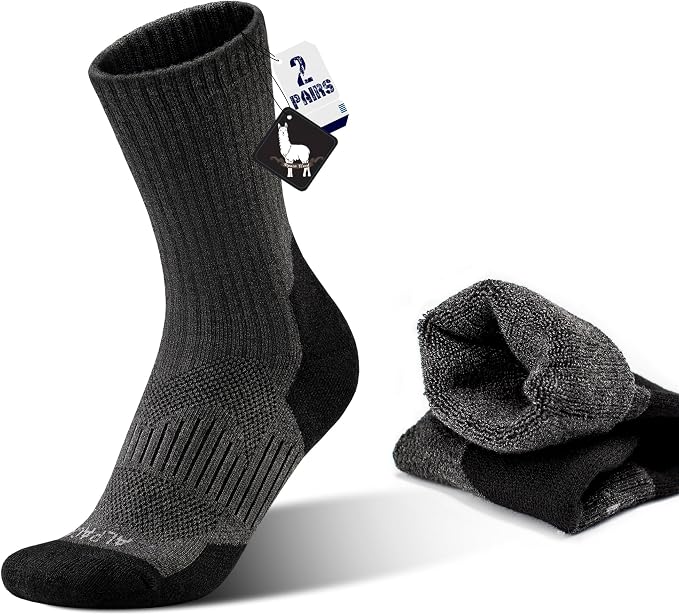 Alpaca Wool Hunting Socks 2 pairs by MAGISDU