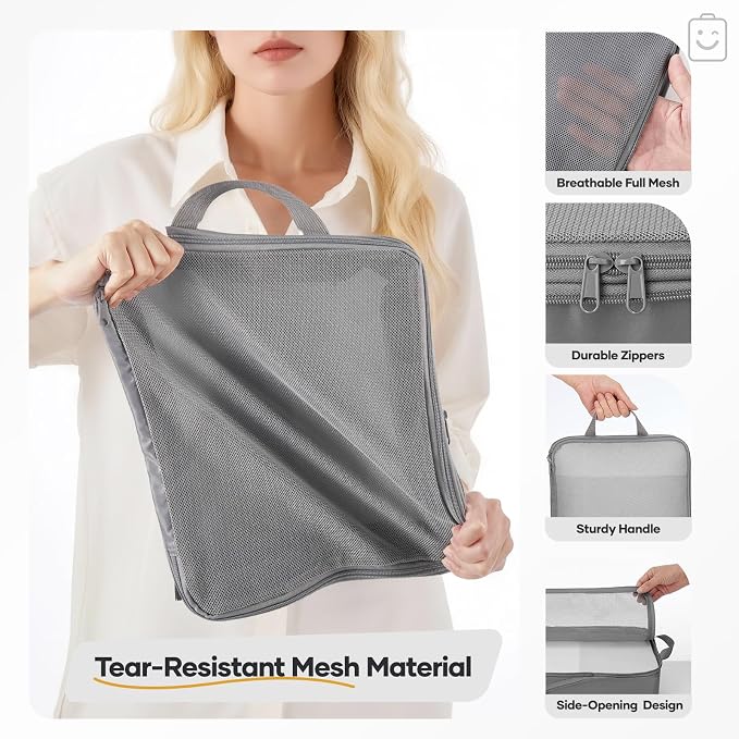 Veken 11 Set Compression Packing Cubes - Image 5