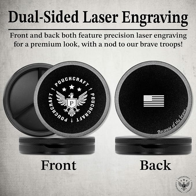 Metal Pouch Can | Metal Container | Slim EDC Pocket Tin | Airtight & - Image 2