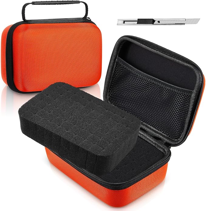 EVA Hard Case with Customizable Foam Protective EVA Carrying Case Shockproof by Relaxweex