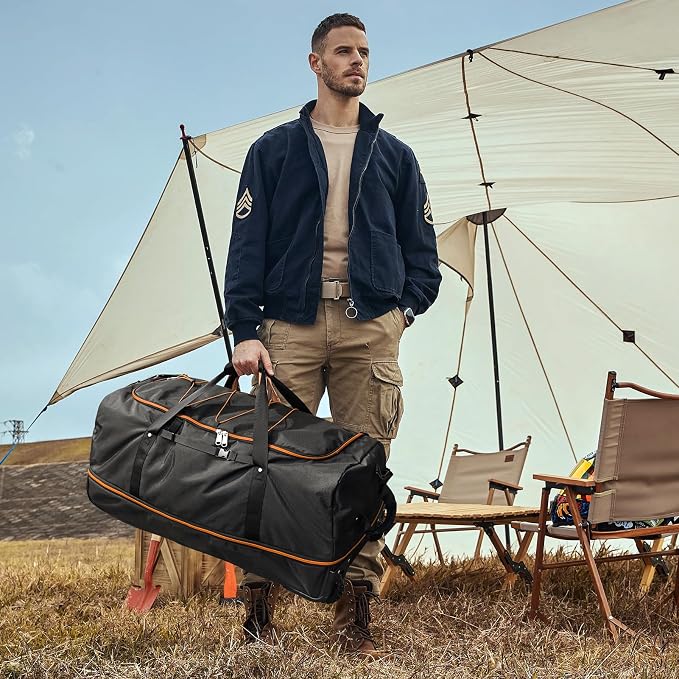 CONTAIL 32" Soft-Sided Rolling Duffle Bag - Image 7