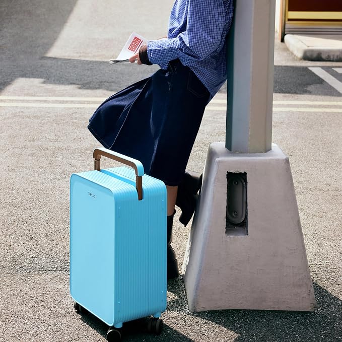 TUPLUS 20” Carry-On Hardside Luggage Lightweight ABS Travel Suitcase - Image 7