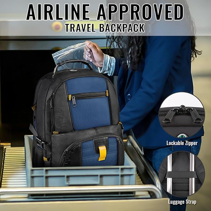 YOREPEK 18.4 Laptop Backpack, Large Backpacks - Image 5