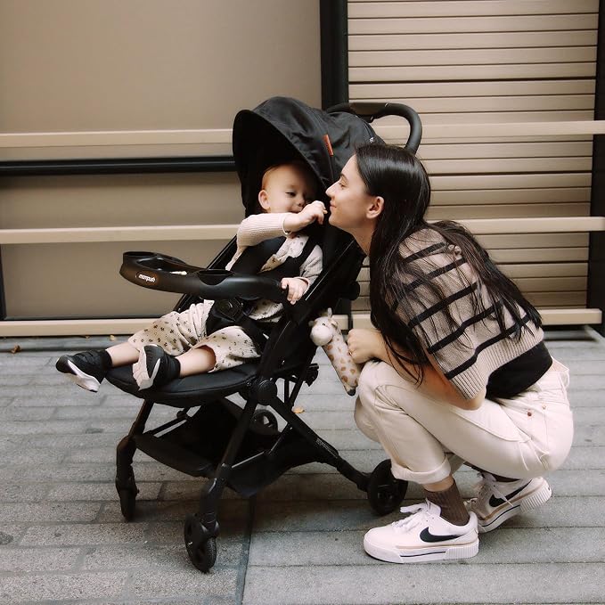 Mompush Lithe V2 Lightweight Travel Stroller, Compact Foldable Baby Stroller - Image 7