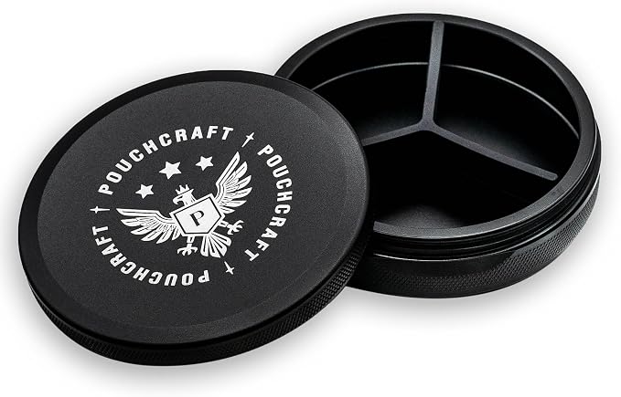 Metal Pouch Can | Metal Container | Slim EDC Pocket Tin | Airtight & - Image 3