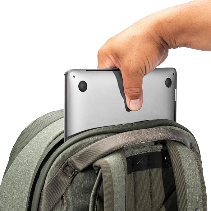 Peak Design Travel Backpack 30L, Expandable 27-33L Design, Rear and Top Access - Image 4