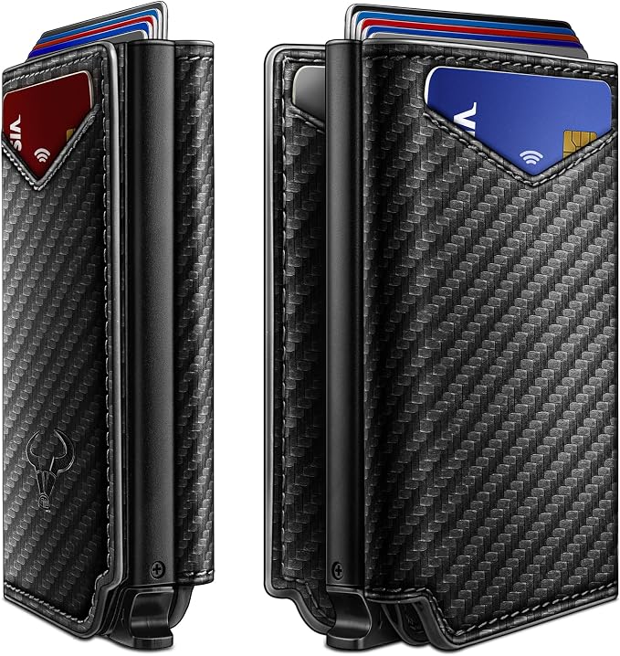 BULLIANT Men Wallet Leather Wallet Card Holders Money Clip by BULLIANT