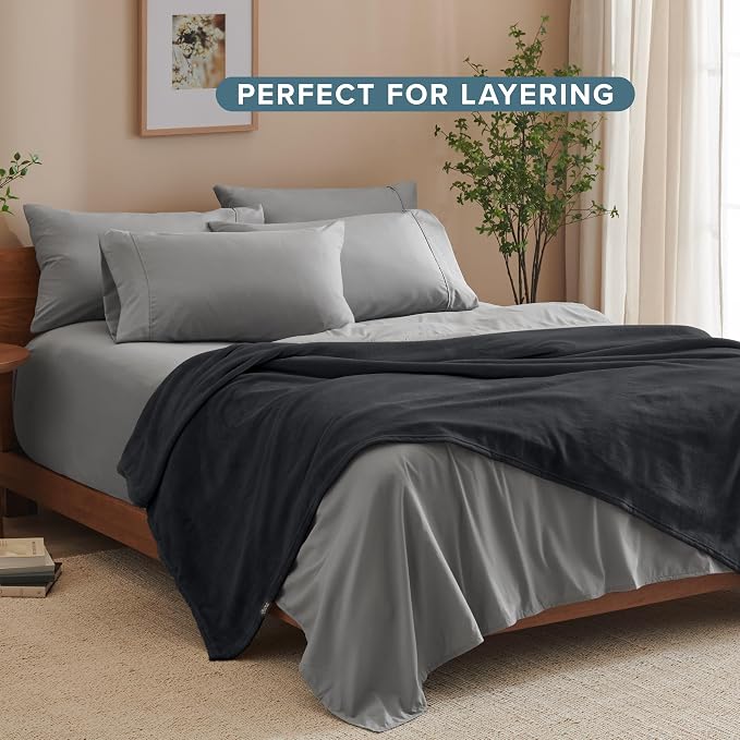 Bare Home Fleece Blanket - Image 7