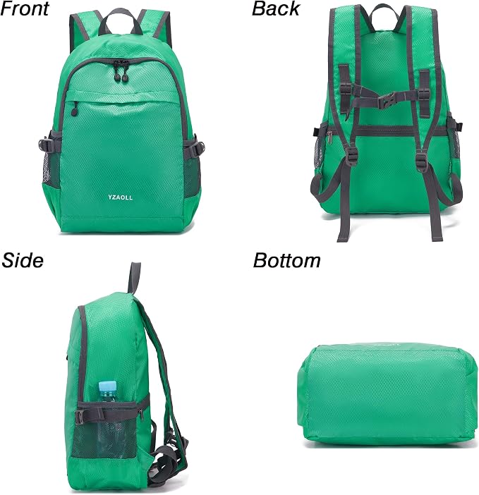 YZAOLL Small Lightweight Packable Hiking Backpack, 20L Hiking Backpack Day Pack - Image 6