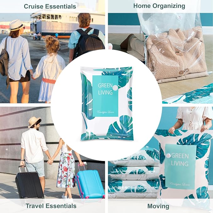 18 Pack Vacuum Storage Bags for Travel Clothing - Image 7