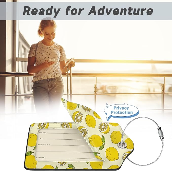 2 Pack Luggage Tag for Suitcase - Image 5