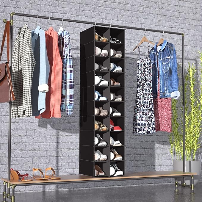 coastal rose Hanging Shoe Organizer - Image 4