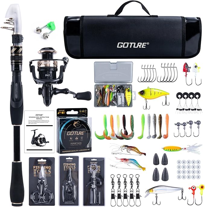Goture Fishing Rod and Reel Combo by Goture
