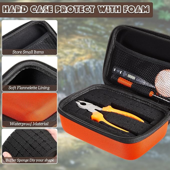 EVA Hard Case with Customizable Foam Protective EVA Carrying Case Shockproof - Image 3