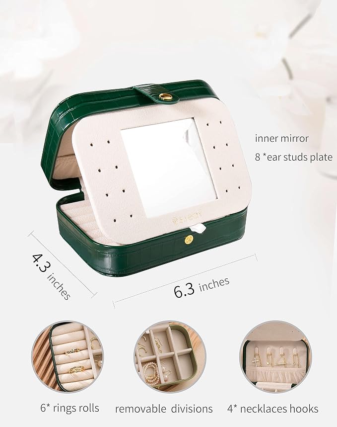 S.Leaf Mini Travel Jewelry Case - Image 6
