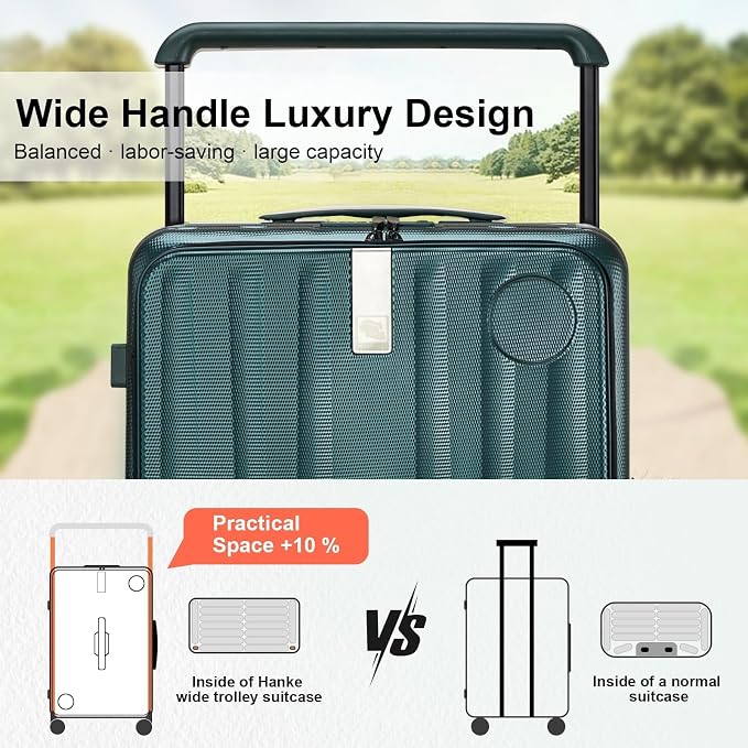 Hanke Multifunctional 26 Inch Hard Shell Suitcases - Image 6