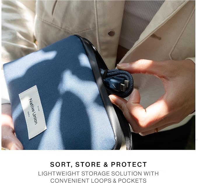 Native Union Stow Lite Organizer W.F.A Tech Organizer – Minimalist Travel Pouch - Image 4