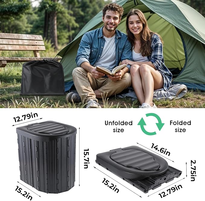 Camping Toilet, Portable Toilet - Image 4