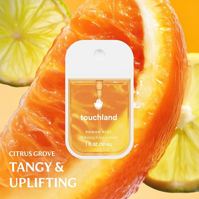 Touchland Power Mist Hydrating Hand Sanitizer Spray, TOP 5 Set, 1 FL. OZ. - Image 5