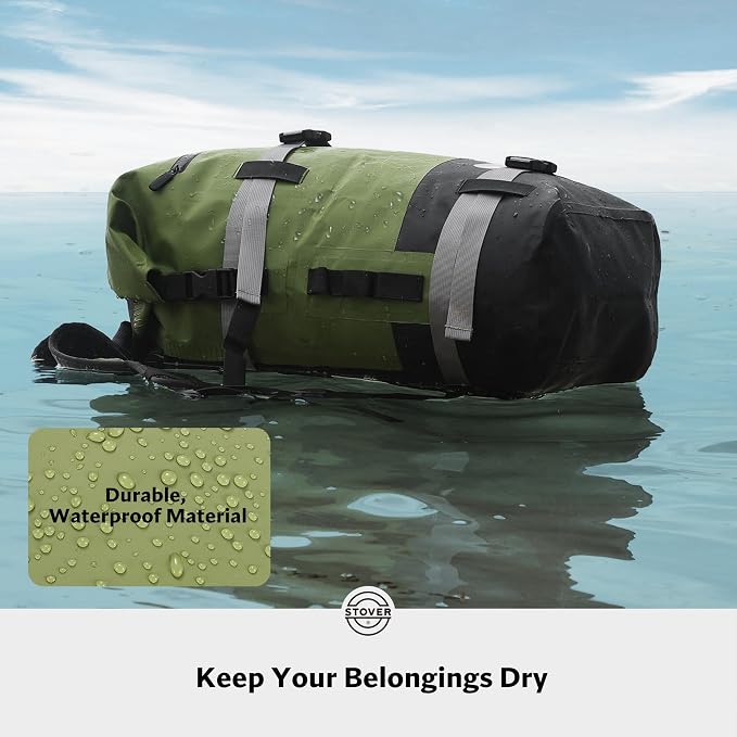 STOVER 5/10/25/30/40/55L Waterproof Backpack- Floating Dry Bag - Image 2