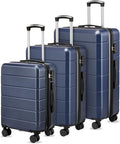 Luggage Sets 3 Piece, Expandable Hardside Suitcases by YOETEY