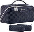 Travel Makeup Bag Organizer Cosmetic Bag: 3 Pcs Set Make up Bags by BOYATU