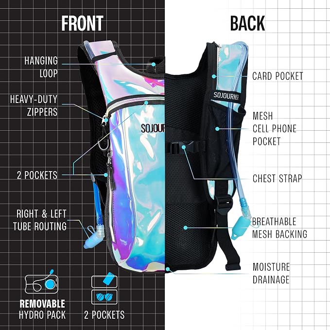 Sojourner Rave Hydration Pack - Image 3