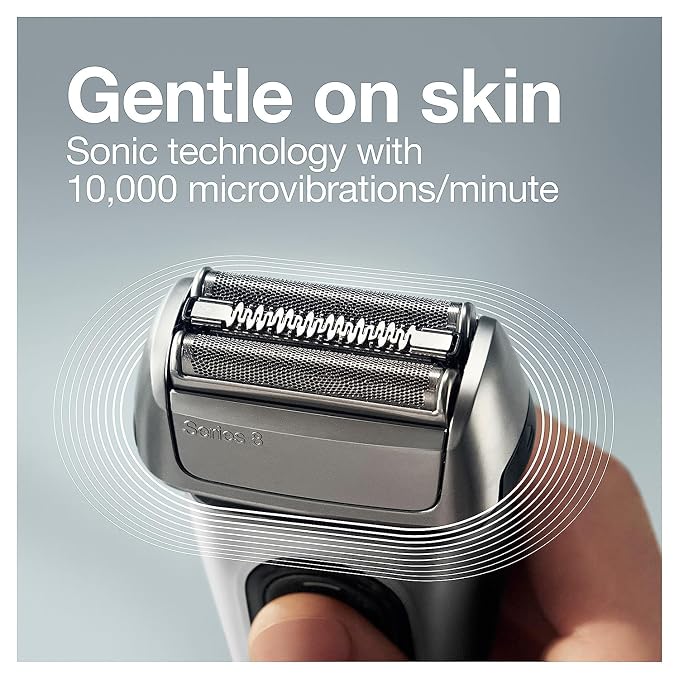 Braun Electric Razor for Men, Series 8 8467cc Electric Foil Shaver - Image 6