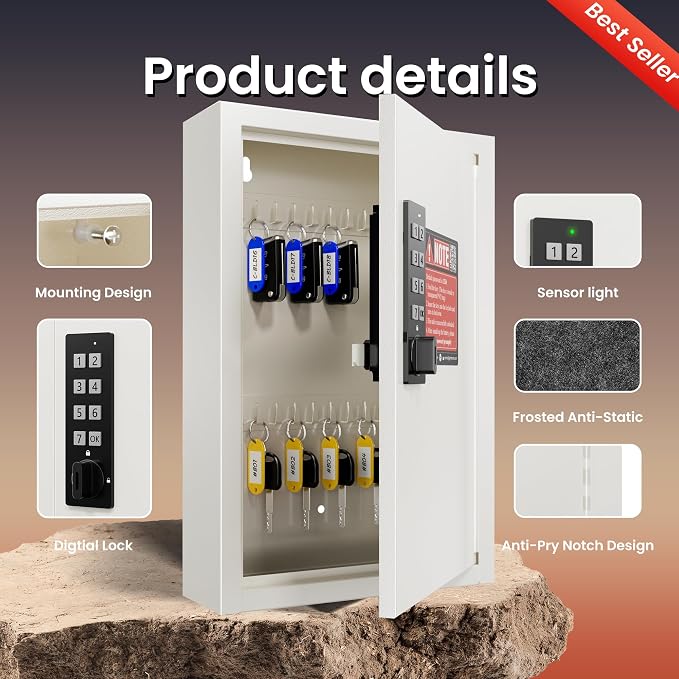 40 Keys Electronic Key Lock Box - Image 7