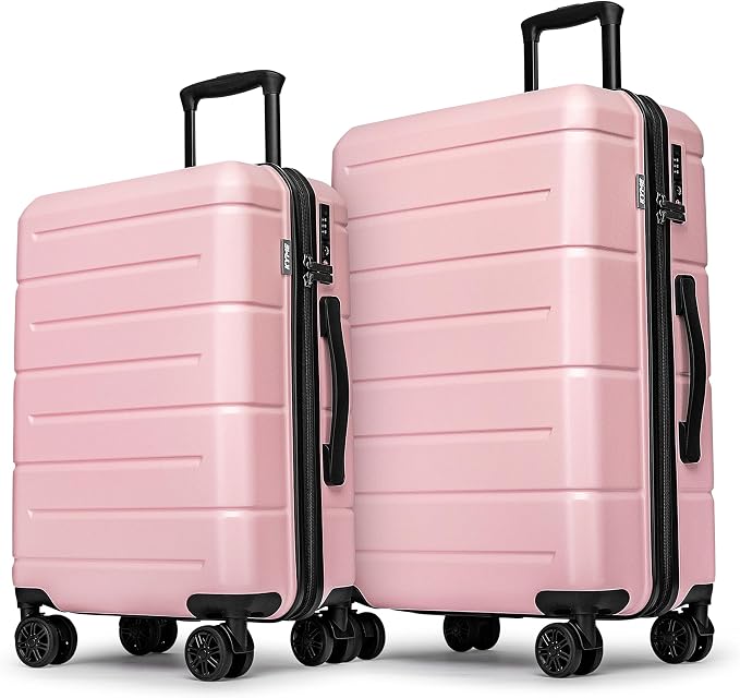 KYME Luggage Sets 2 Piece Hardshell 22"/26" Suitcase by KYME
